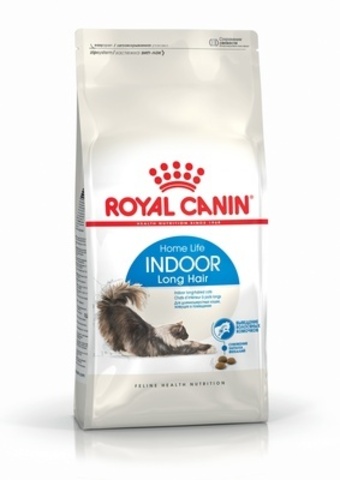 Royal Canin Indoor Long Hair сухой корм для длинношерстных кошек, живущих в помещении 2 кг