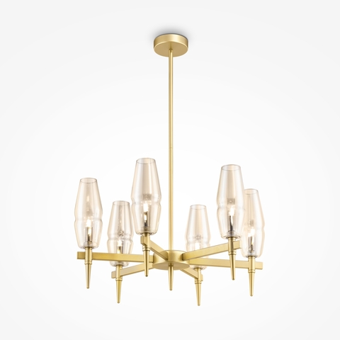 Подвесная люстра Maytoni Lita H002PL-06G