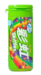 Драже Skittles Sour (Зеленая банка)