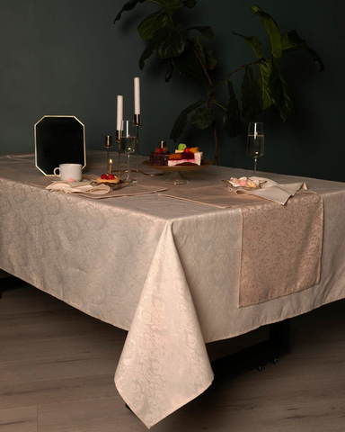 Скатерть 140х180 Sofi De MarkO Эллиада бежевая