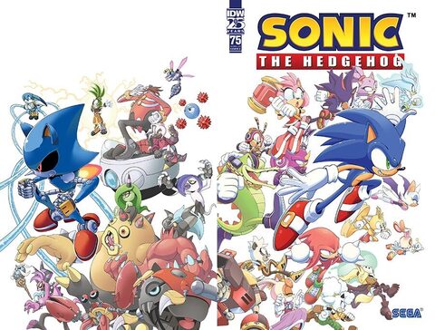 Sonic The Hedgehog Vol 3 #75 (Cover C)