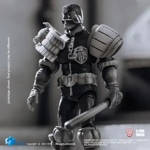 Фигурка Судья Дредд комикс масштаб 1/18 Hiya Toys