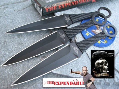 The Expendables - Kunai 3-Piece Thrower