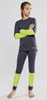 Комплект термобелья Craft Baselayer Set Grey-Lime детский