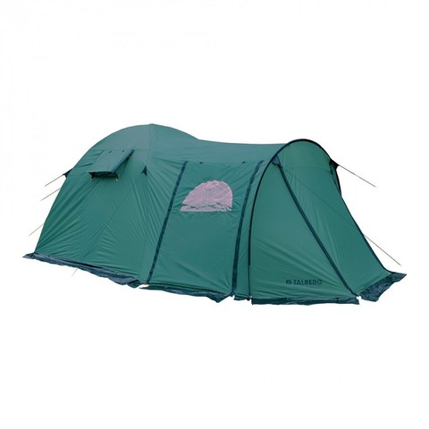 Картинка палатка кемпинговая Talberg Blander 4 зеленый - 4