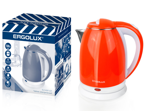 Чайник Ergolux ELX-KS07-C37 красный