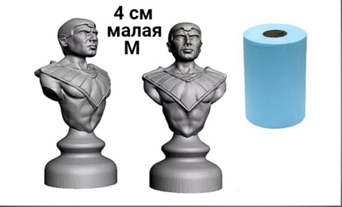 Силиконовый молд Шахматная фигура № 4 