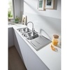 Мойка кухонная с двумя чашами Grohe K400 31587SD0