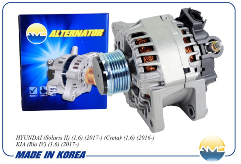 ГЕНЕРАТОР TUCSON 18-, SPORTAGE 19- AMD