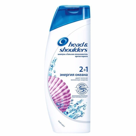 Шампунь HEAD&SHOULDERS 2 в 1 Энергия океана 400 мл