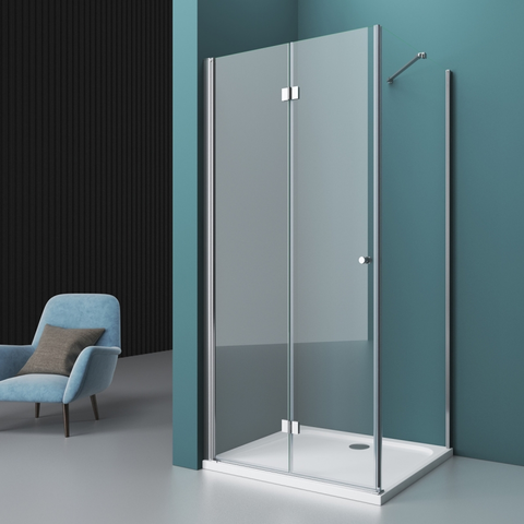 BelBagno ALBANO-ASH-1-90/100-C-Cr Душевой уголок