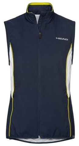 Женская теннисная жилетка Head Club Vest W - dark blue