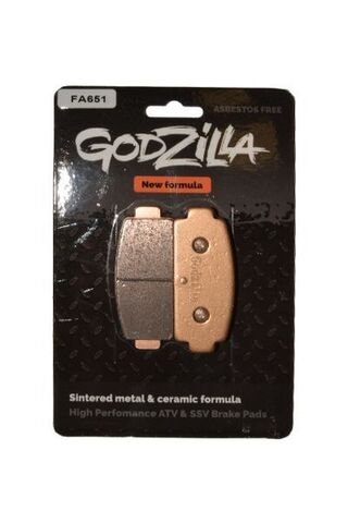 Тормозные колодки Godzilla FA651 задний для CF MOTO Z6,Z8