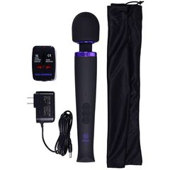 Черный жезловый вибромассажёр Merci Power Wand - 