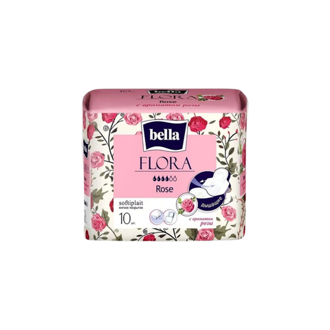 Прокладки Белла FLORA Rose 10шт, шт