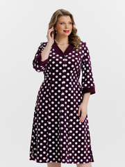 4067 Халат на пуговицах