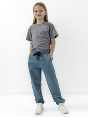 140010C-19 Брюки для девочки, Полынь