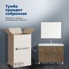 Aquanet 365920 Тумба с раковиной Nova Lite 2.0 110 напольная цв. дуб рустикальный (365920)