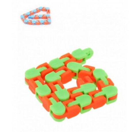 Головоломка Змейка логическая 24 звена в ассорт.