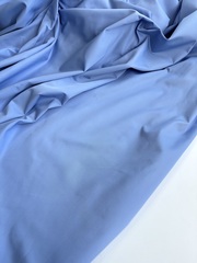 Плащовая смесовая ткань, цвет Голубой