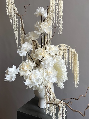 Композиция в кашпо Артик Айс