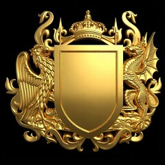 Силиконовый молд № 455 Герб фамильный