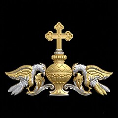 Силиконовый молд № 2199 Набор из 3-х фигурок