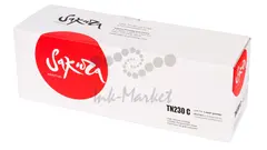 Картридж Sakura TN230C для Brother DCP-9010CN, HL-3040CN, 3070CW, MFC-9120CN, 9320CW, голубой, 1400 к.