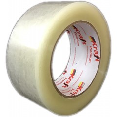 Скотч Kraft (Крафт) прозрачный, 48ммх100 м