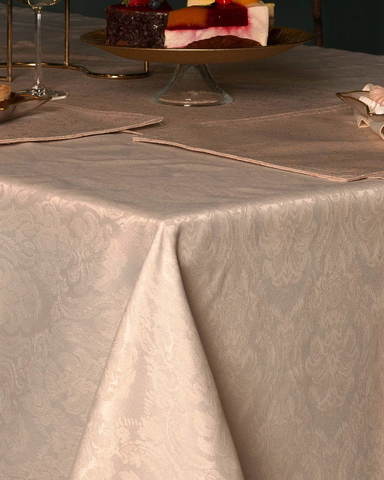 Скатерть 140х180 Sofi De MarkO Эллиада бежевая