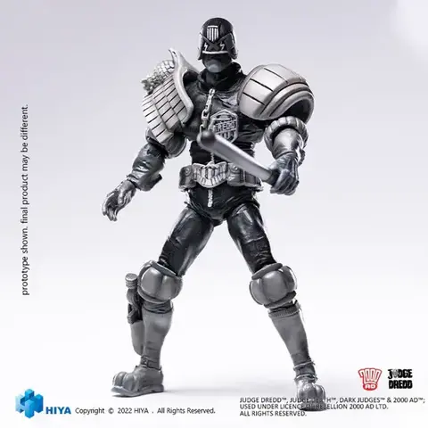 Фигурка Судья Дредд комикс масштаб 1/18 Hiya Toys