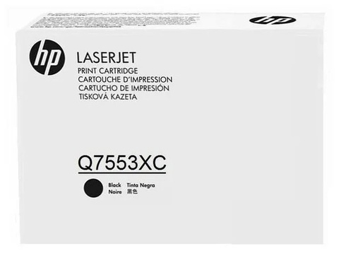 Оригинальный лазерный картридж HP Q7553XC 53X черный