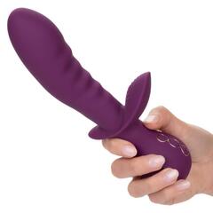 Фиолетовый универсальный вибратор Lover - 22,25 см. - 