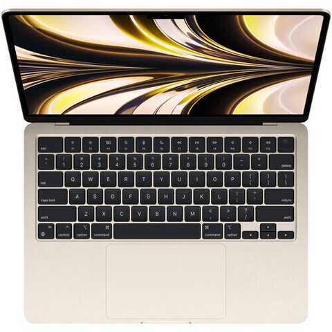 Ноутбук Apple MacBook Air 13 2022 MLY23RU/A (M2 8-Core, GPU 10-Core, 8 GB, 512 Gb), сияющая звезда