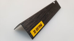 Угол ПВХ 302 Венге черный 25х25х2700 мм