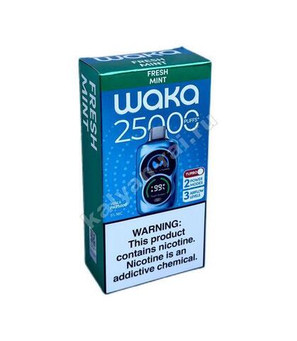 WAKA 25000 затяжек - Мята, 5%