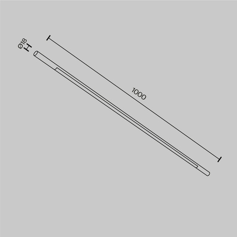 Светильник Maytoni Basis C100CL-L1000-24W3-6K-BS