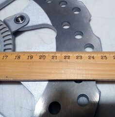 Диск тормозной задний на Kawasaki KAWASAKI KLE 650 Versys ABS 2016-2022