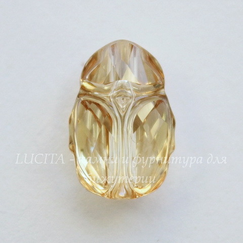 5728 Бусина Скарабей Сваровски Crystal Golden Shadow 12 мм