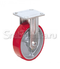 Большегрузная неповоротная колесная опора FCp 200 (полиуретан)