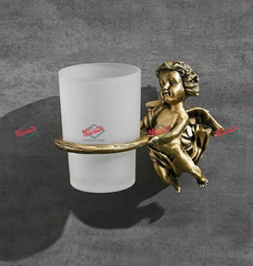 Стакан для принадлежностей в ванную Warmer Retro Bronze Line