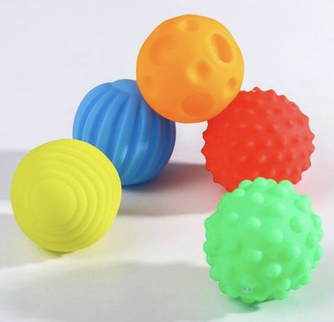 Подарочный набор тактильных мячиков 
