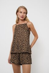 Пижама женская с шортами ARUELLE KIANNA | Леопард