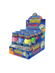 Зубодробилка Это космос! многослойная конфета на палочке с надувной резинкой