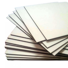 Подложка ЛХДФ ламинированная белая 3мм 30х40 прямоугольная