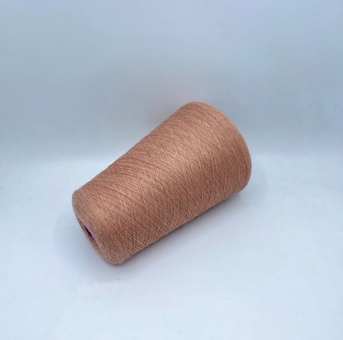 E.Miroglio (пр.Италия),art-Olimpo 2/44 2200м/100гр, 50% меринос, 50% акрил, цвет-Персик,меланж(103), арт.31561
