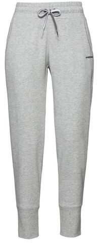 Детские теннисные брюки Head Club Byron Pants JR - grey melange/black