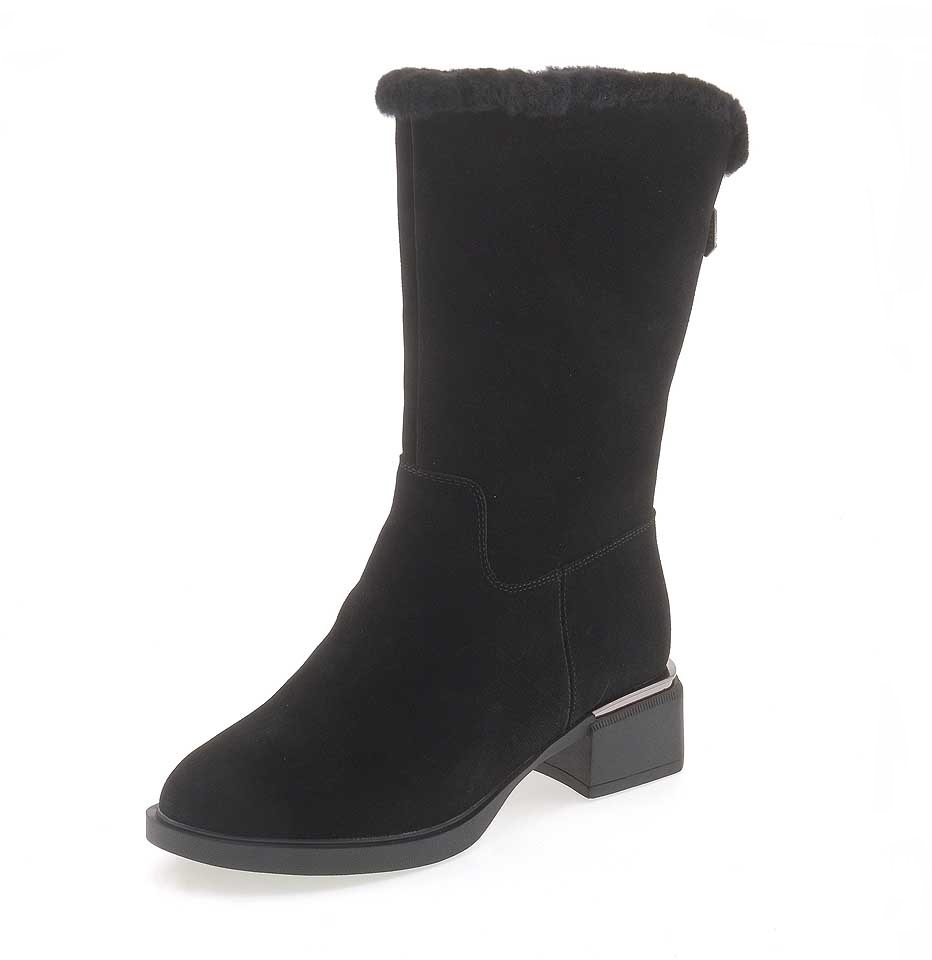 Полусапоги женские MADELLA XJU-42189-4A-SW черные