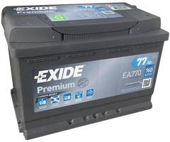 Exide Premium 6СТ- 77 ( EA770 ) аккумулятор