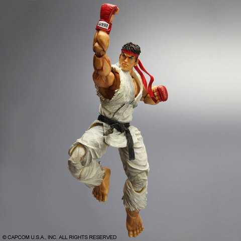 Уличный боец фигурка Рей (копия) — Super Street Fighter Ryu Play Arts Kai (copy)